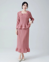 Luxury Pleats 2-Piece Set
